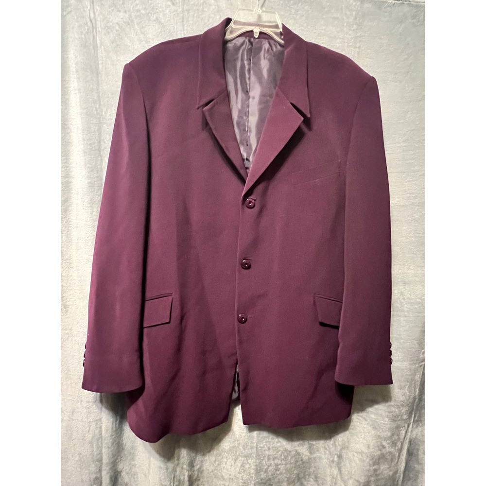 Il Canto 48 Purple Blazer‎ Mens Jacket Wool Twill Church Wear Italian Designer